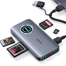 llano CFexpress Type A/B Card Reader, USB 3.2 Gen 2 10Gbps Reader, 4 in 1 U...