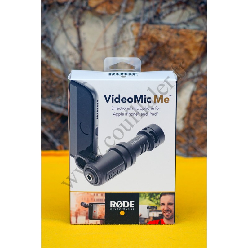 Microphone Rode VideoMic Me pour éliminer le son de mauvaise qualité sur smartphone