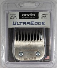 Andis Ultra Edge Size 4 Skip Tooth, 3/8 or 9....