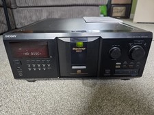 Sony CDP-CX355 Mega Storage 300 CD Player Disc Changer Jukebox Remote included
