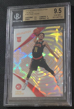 2018-19 PANINI REVOLUTION TRAE YOUNG #150 ROOKIE GALACTIC SSP BGS 9.5