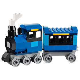 LEGO Classic Medium Creative Brick Box Toy Set 10696 with Train, Car, Tiger