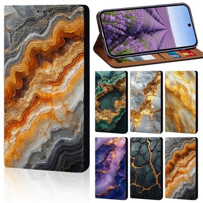 Luxus Textur Design Leder Ständer Brieftasche Cover Etui für Google Pixel 6 7 8 9A