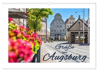 "Calendar 2027 · US Version · Greetings From Augsburg (Wall Calendar 2027 17\" × 1"