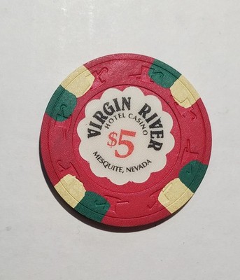 Virgin River Hotel Casino Mesquite Nevada $5 Casino Chip