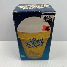 The Incredible Ice Cream Machine (1986) Barry Helman, Inc. Vintage, New Open Box