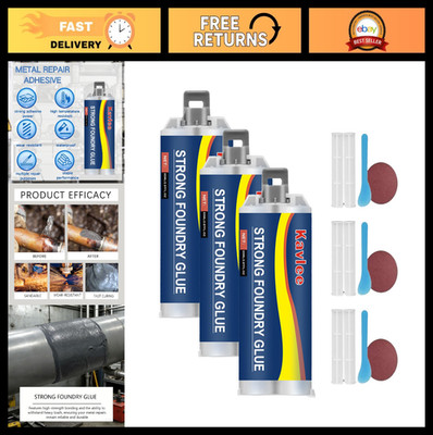 High-Temp Metal Repair Glue, Strong Liquid Welding Filler for Casting & Defects