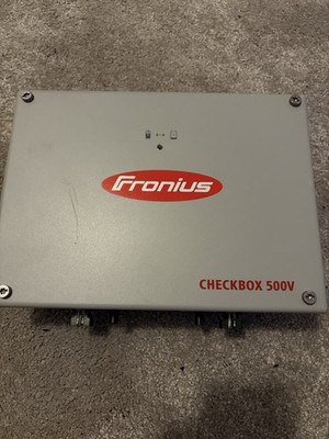 Fronius Checkbox 500v , Fast Neu