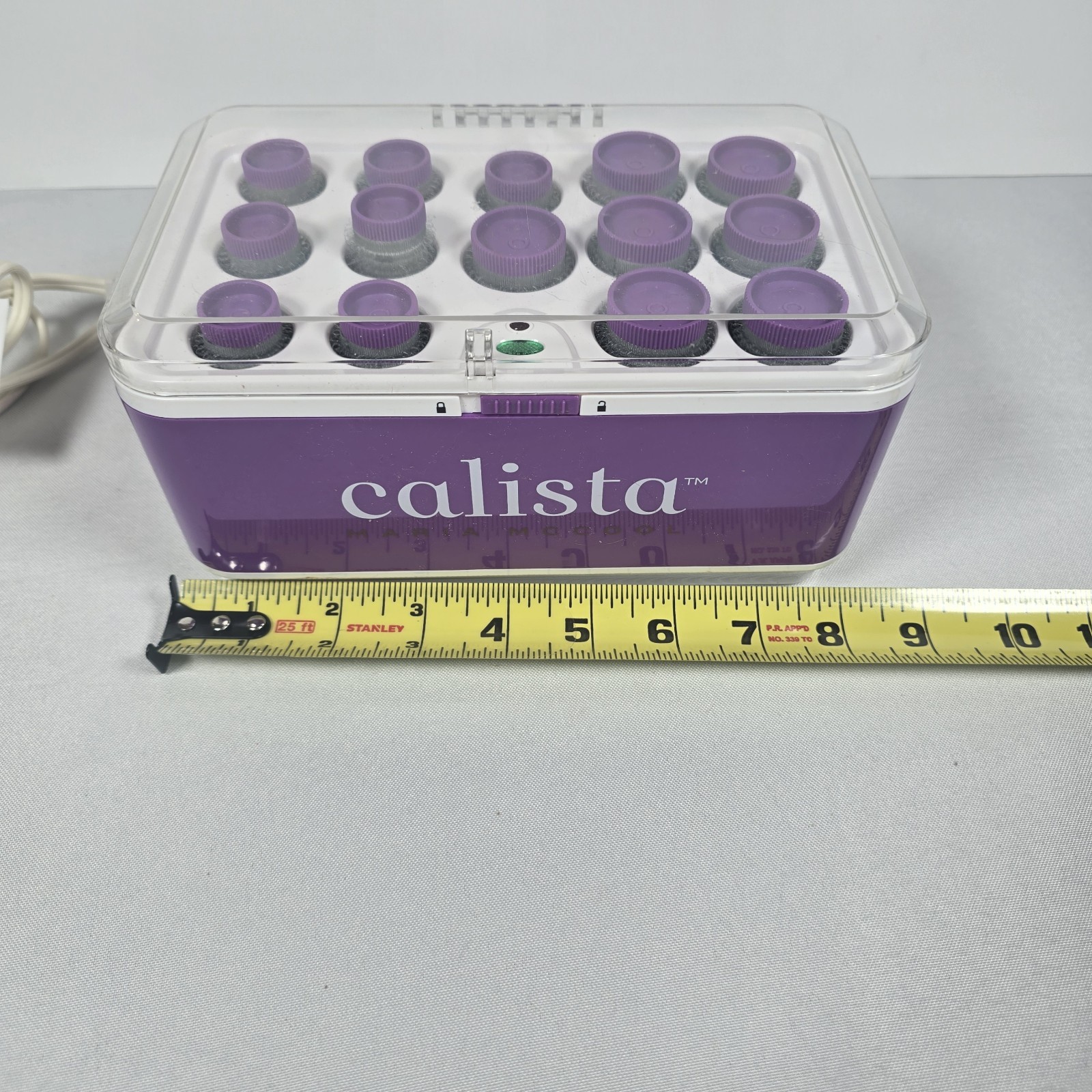 Calista Magic Stylers Heated Self-Grip Rollers Maria McCool 2016 7-Small 7-Large