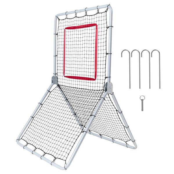 Uimoso Rebound-Netz FüR Baseball Und Softball 107X183 Cm – Multisport ÜBungsnetz-image