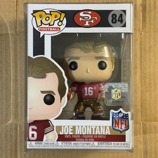 Funko Pop! Joe Montana #84 San Francisco 49ers, Home Jersey, Football, NFL