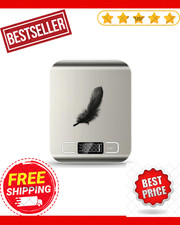 Food Scale, 11lb Kitchen Scale with 6 Units Tare Function  LCD Display, 0.05oz