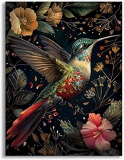 Hummingbird Diamond Painting Kits for Adults, Diamond Art Kits for Adults, Gem P