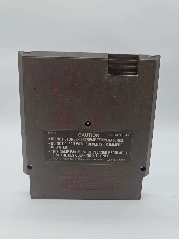 WWF WrestleMania Steel Cage Challenge - (NES, 1992) Tested, Authentic, Cart Only - Image 2 of 4