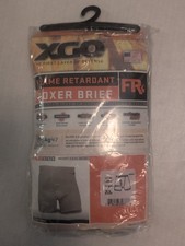 NEW XGO Flame Retardant Boxer Brief Mens - Large - Desert Sand - FR Protection