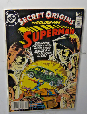 Secret Origins #1 Superman 1986 DC Comic VF/NM Key Origin Issue Vintage