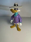 Vintage Darkwing Duck Figure Playmates 1991 actions works With Hat