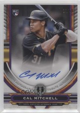 2023 Topps Tribute Tribute Auto Purple 23/50 Cal Mitchell #TA-CAM Auto ux1