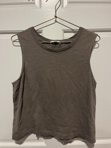 Z Supply Taupe Sloane Tank Top M EUC - Picture 4 of 6