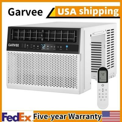  8000 BTU u-Shaped Window Air Conditioner Cools 350 Sq ft Remote Control 115V