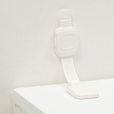 Upgraded No Drill Furniture Anchors for Baby Proofing, Anti-Tip Adjustable Strap
