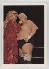 1988 Wonderama NWA Baby Doll & Dusty Rhodes #132 0q3