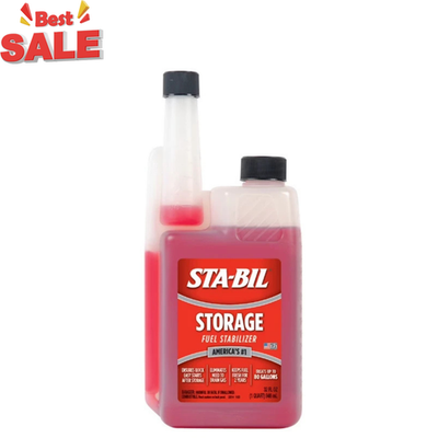 #ad STA BIL Storage Fuel Stabilizer Keeps Fuel Fresh for 24 Months 32 Fl. Oz. $14.88