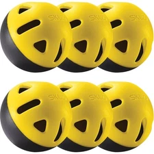 SKLZ Impact Practice Baseballs - Black/Yellow