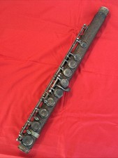 EARLY Vintage THE HAYNES FLUTE Wm. S. Haynes Wood 2126 Flute For Parts Repair