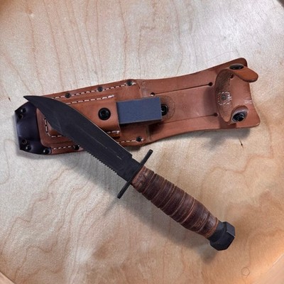 Camillus Survival Piloten Messer - Vintage - Sammlerstück Ca. 1985