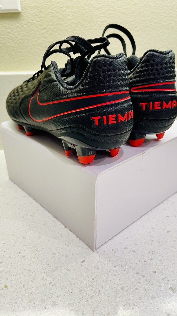 NEW Nike Tiempo Legend 8 Pro FG Black Chili Red AT6133-060  display picture 3