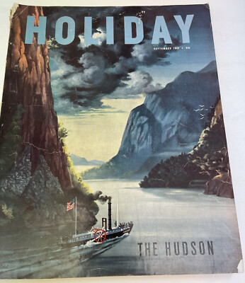 Holiday Magazine September 1949 West Point Cape Cod India Fashions Great Ads
