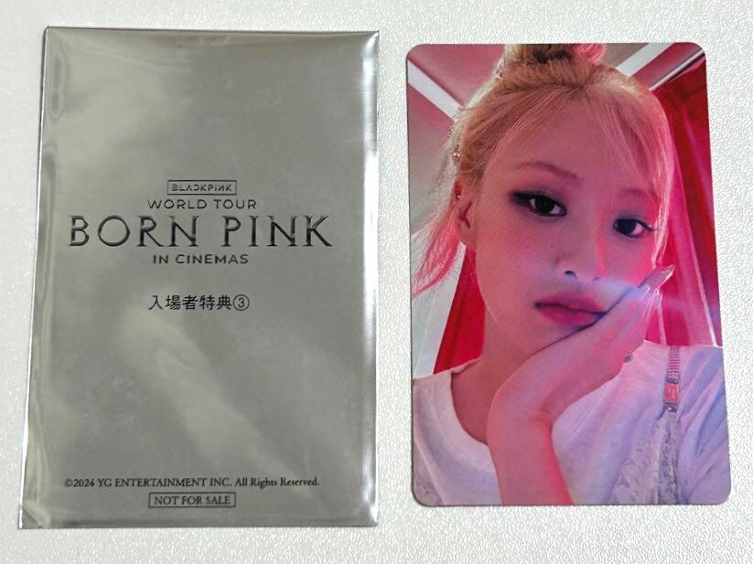 BLACKPINK BORN PINK in CINEMAS JAPAN MOVIE Benefits Ver.3 Official