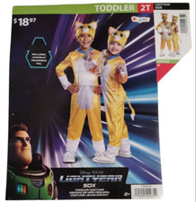 Disney Lightyear Sox 3 Piece Toddler Costume 2T New Halloween Dress Up Disguise