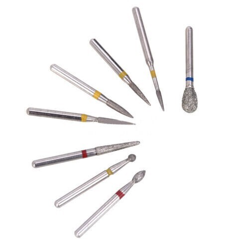 50 Pcs Dental Diamond FG High Speed Burs for Polishing Smoothing Teeth Polishers - Picture 283 of 361