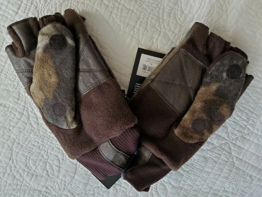 NEW Robinson Real Tree Fleece Glo-Mitt Gloves Mittens Scent Blocker Thinsulate - Image 4 of 4