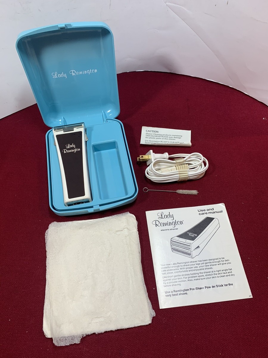 Vintage | Lady Remington | Model 6M2L-1 | Aqua Electric Shaver