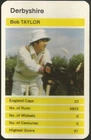 TOP TRUMPS-CRICKET-1970'S-DERBYSHIRE-BOB TAYLOR