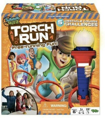 Torch Run Obstacle Course Game Survival Skillz Race Challenges Fun Board Game