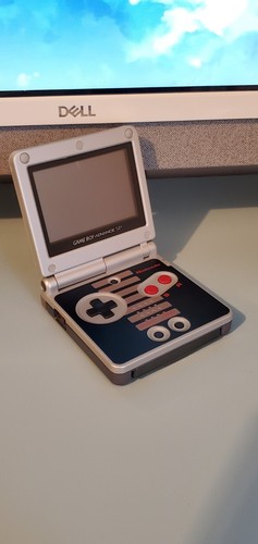 Game Boy Advance SP Limited Edition Retro NES Console with Drop-In IPS LCD  & built-in PSD Menu! : r/Gameboy