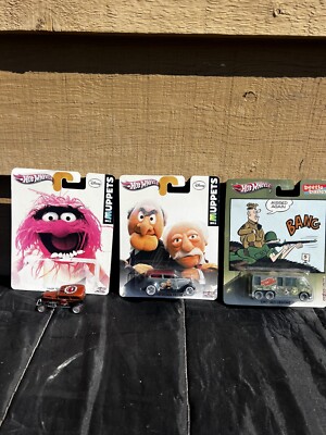 Hot Wheels - Muppets - Battle Bailey - Lot of 3