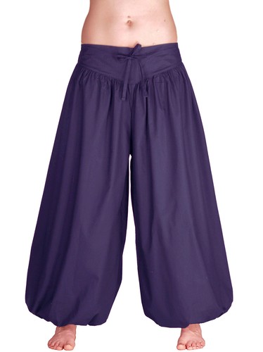 BALLONHOSE Pluderhose unisex YOGA Meditation Goa Pumphose Hose bequem Baumwolle - Bild 7 von 10
