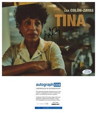 Liza Colon-Zayas ‘The Bear’ signed autograph 8x10 photo Tina ACOA Hulu FX
