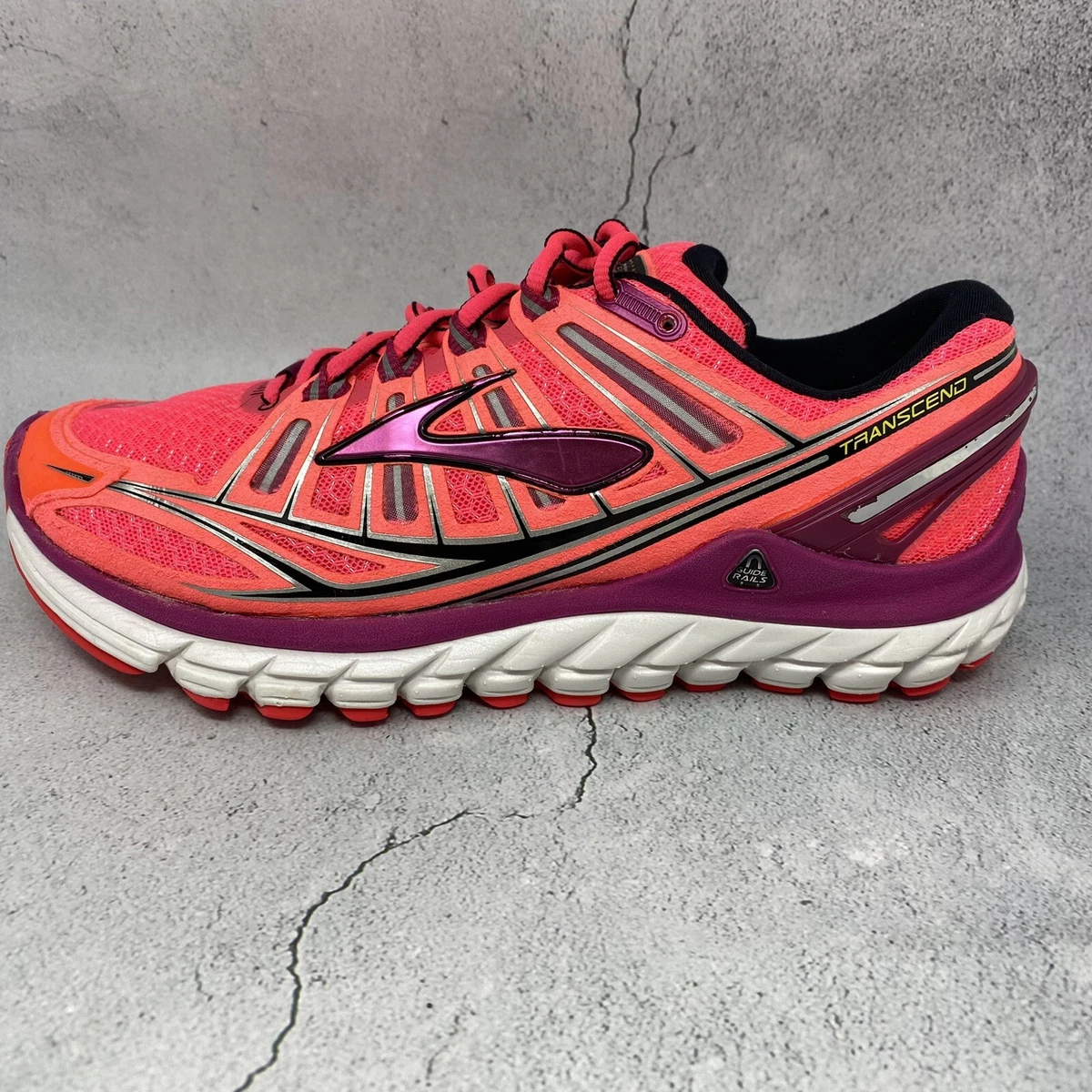 Brooks transcend 1 hotsell womens pink