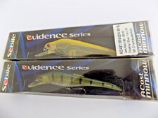 SEBILE "PRE-BERKLEY" SALTWATER EVIDENCE SERIES ACAST MINNOW 95SL - 2 LURES -SS55