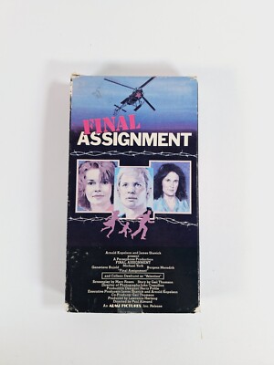 Final Assignment (VHS) 1980 Michael York, Genevieve Bujold Original Vestron Rare