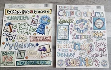 Grandma & Grandpa Sticker Sheets by Jessica Breedlove Creative Imaginations #47