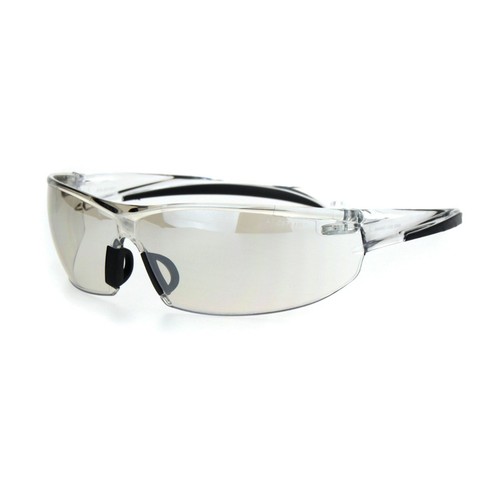 ANSI Z87.1 Warp Around Mens Shatterproof Safety Glasses U6 - Picture 12 of 36