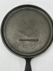 RARE GRISWOLD NO 6 CAST IRON ERIE DIAMOND GRIDDLE W GATE MARK 736