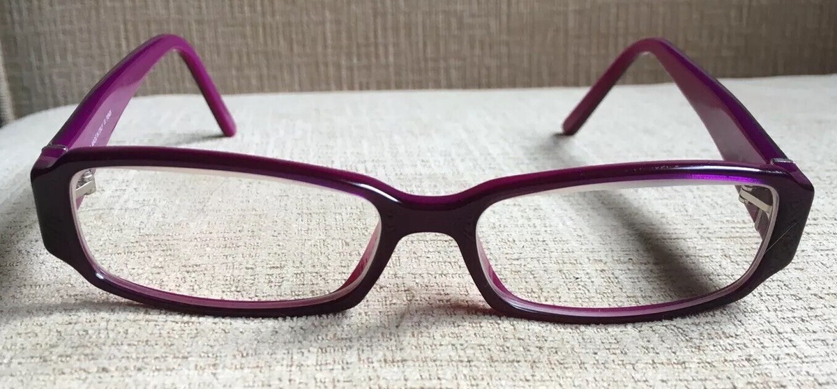 Fendi Eyeglasses F735 535 50▫️14-130 Brown & Violet Full Plastic